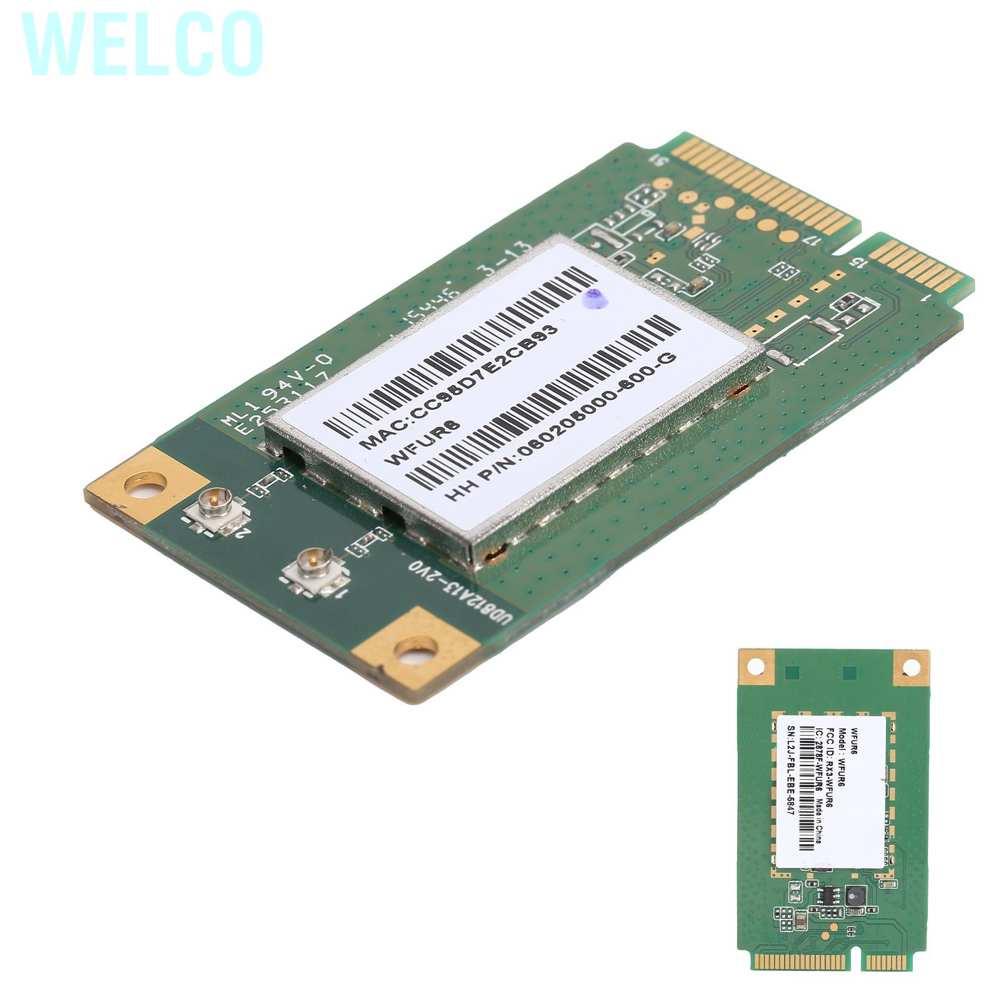 Bộ Chuyển Đổi Mở Rộng Welco 'X1 Pci Add Với Thẻ Micro Wifi Usb 2.4ghz + 5ghz Wfur6