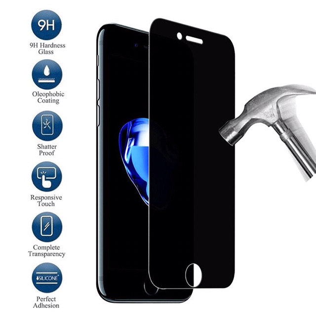 Cường lực chống nhìn trộm iphone 6Plus/6splus/7plus/8plus  bảo mật an toàn thông tin