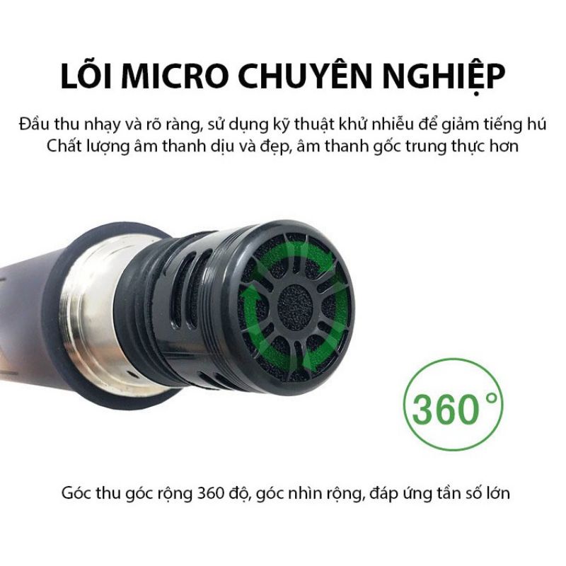 Micro không dây cao cấp JSJ W-15 - Micro Cặp