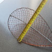 Vợt đánh cá đánh điện lưới đồng -1 chiếc