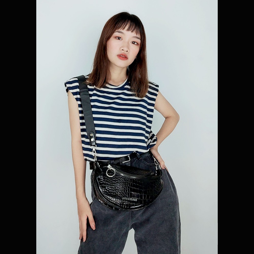 Áo thun sọc cotton RT009