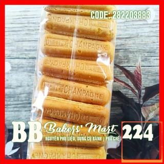 💥 FREESHIP 💥 Bánh Sâm Banh Champagne (Lady Fingers) hiệu TOÀN KÝ loại không phủ đường - Bịch 500gr