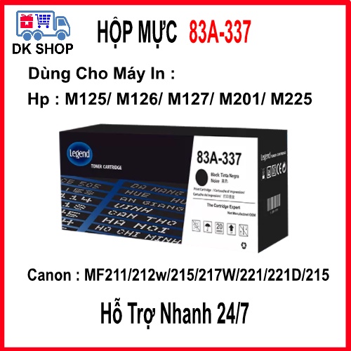 Hộp Mực Máy In 83A-337 (Viet Toner)