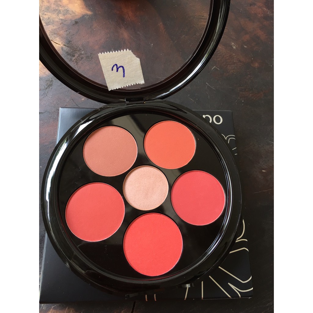 Phấn Má Hồng 6 ô ODBO Floral Beauty Blusher & Contour