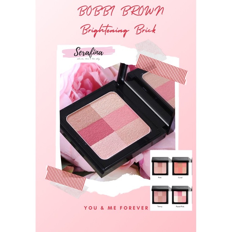 🌝 Bobbi Brown Brightening Brick 6.6g |  Phấn highlight cho mắt, má, vùng chữ T đa năng