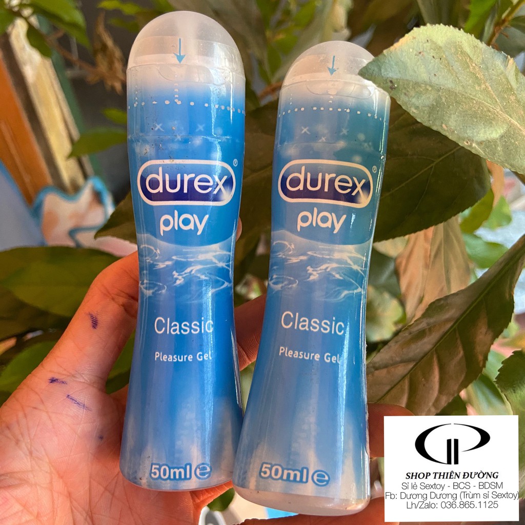 Gel Bôi Trơn Âm Đạo Durex Play Classic 50ml - Trơn Tự Nhiên