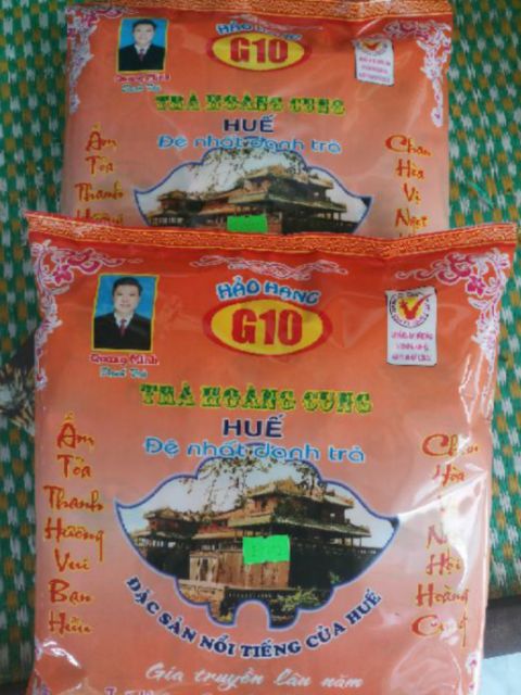 Combo 3 gói trà Hoàng Cung G10 đặc sản Huế