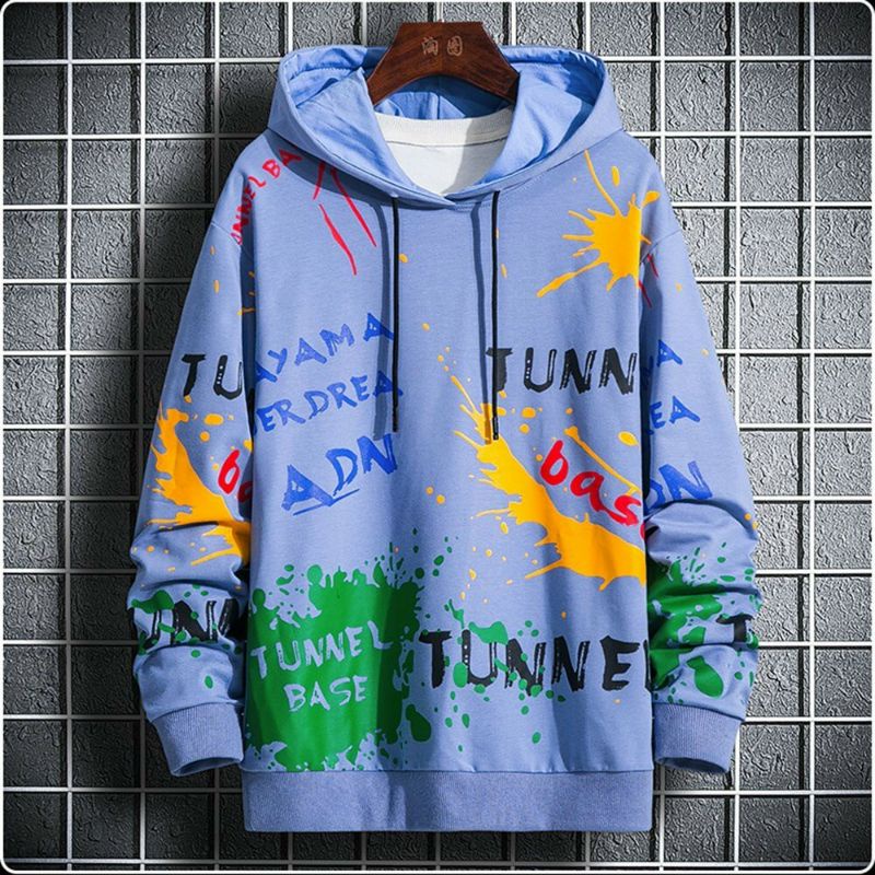 Áo hoodie teen unisex nam nữ form rộng in hoạ tiết cá tính thời trang thu đông có video