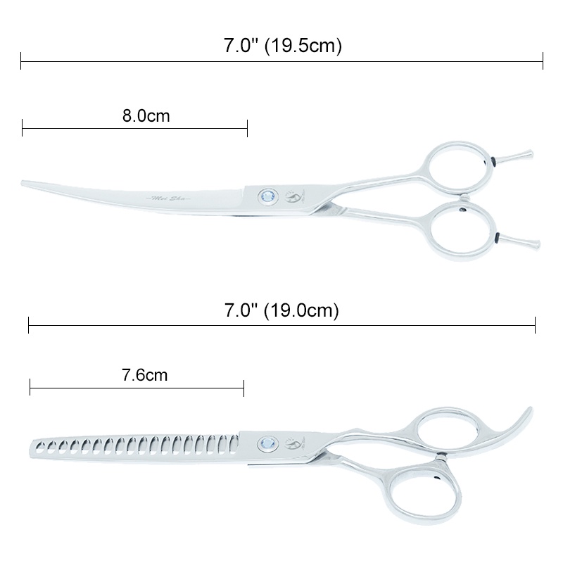 Kéo tỉa lông thú cưng Meisha 7.0 inch bằng thép B0013A