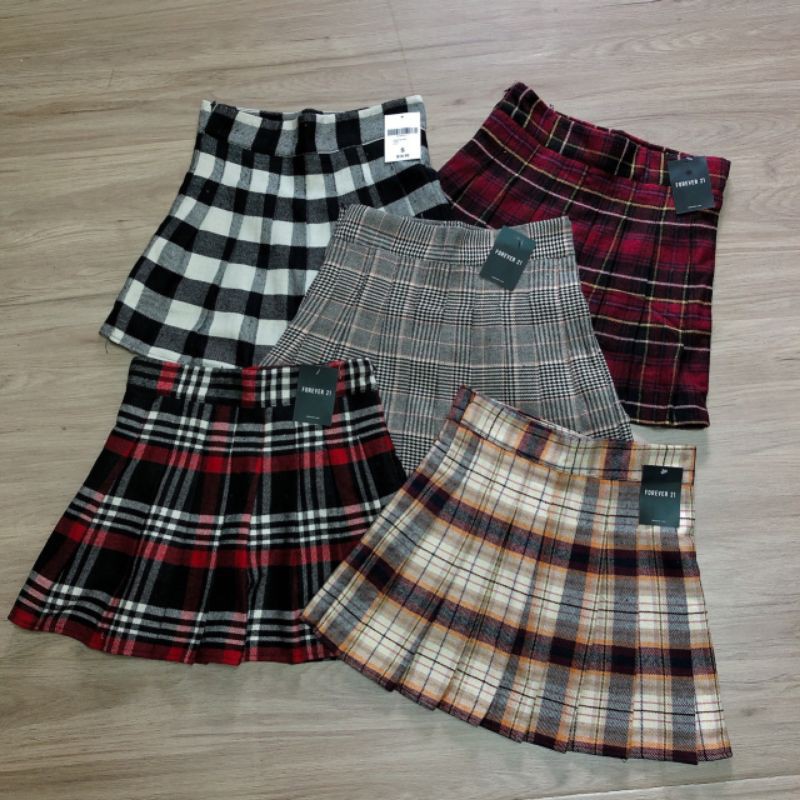 Chân váy xếp ly tennis caro lưng cao hót nhất | BigBuy360 - bigbuy360.vn