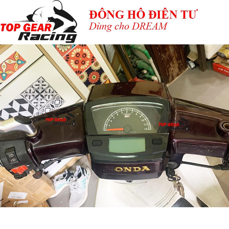 Đồng Hồ Điện Tử Dream Kiểu Uma Plus Lắp Như Zin &lt;TOPGEAR&gt;