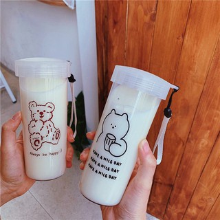 Bình Nước Gấu Nhựa