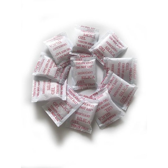 Gói hút ẩm cho giày - Cân 200g loại 1/2/5/10/50/100/200g Silicagel - Gói chống ẩm mốc, khử mùi