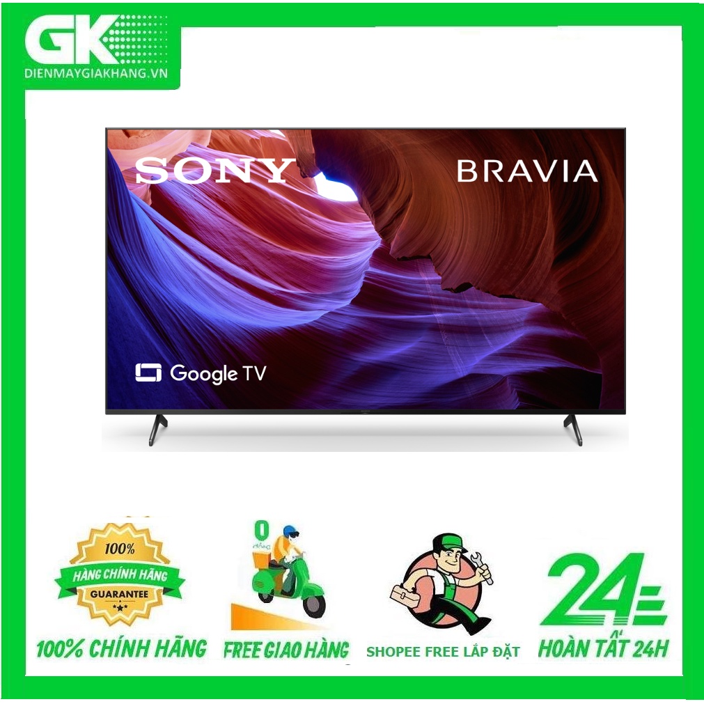 KD-55X85K -- MIỄN PHÍ CÔNG LẮP ĐẶT-- Tivi Sony 4K 55 inch KD-55X85K