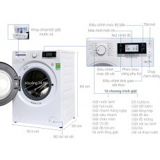 Máy giặt cửa ngang Inverter 10 KG Beko WY104764MW