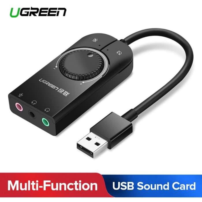 Bộ Chuyển Đổi Âm Thanh Ngoài Usb Ugreen Có Nút Điều Chỉnh Âm Lượng 15cm | BigBuy360 - bigbuy360.vn