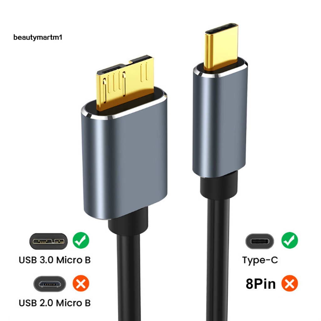 Cáp chuyển đổi USB Type-C 3.1 sang USB3.0 Micro USB dài 50/100/150cm