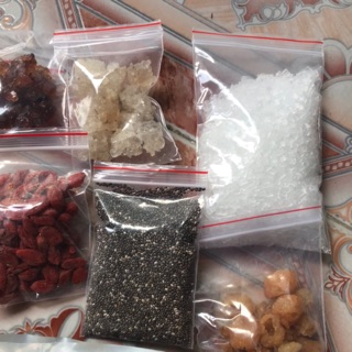 Nguyên liệu chè tuyết yến
