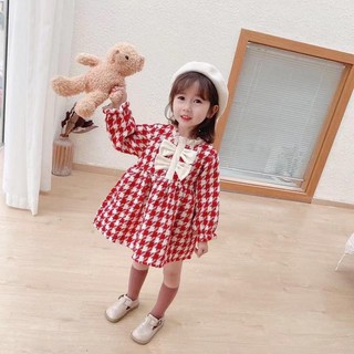 Váy dạ bé gái siêu xinh diện tết
