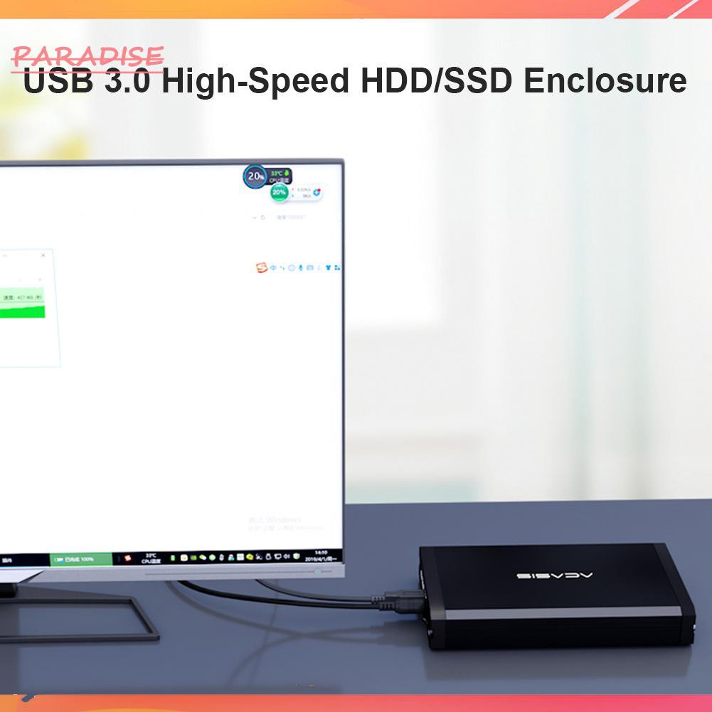 Hộp Đựng Ổ Cứng Ngoài Sata Hdd Usb 3.0 Bằng Hợp Kim Nhôm 2.5 / 3.5 Inch | BigBuy360 - bigbuy360.vn
