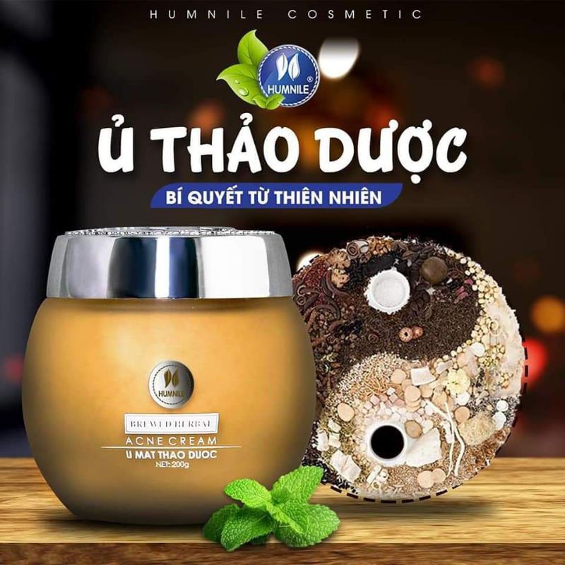 [kèm quà] MẶT NẠ Ủ THẢO DƯỢC Thải Độc HUMNILE (detox mask) ❤️ Hàng chính hãng❤️