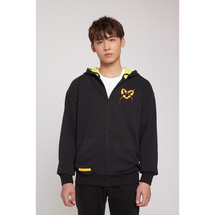 ÁO KHOÁC NỈ NAM, NỮ UNISEX BOO STICKER UNRECYCLE LOVE