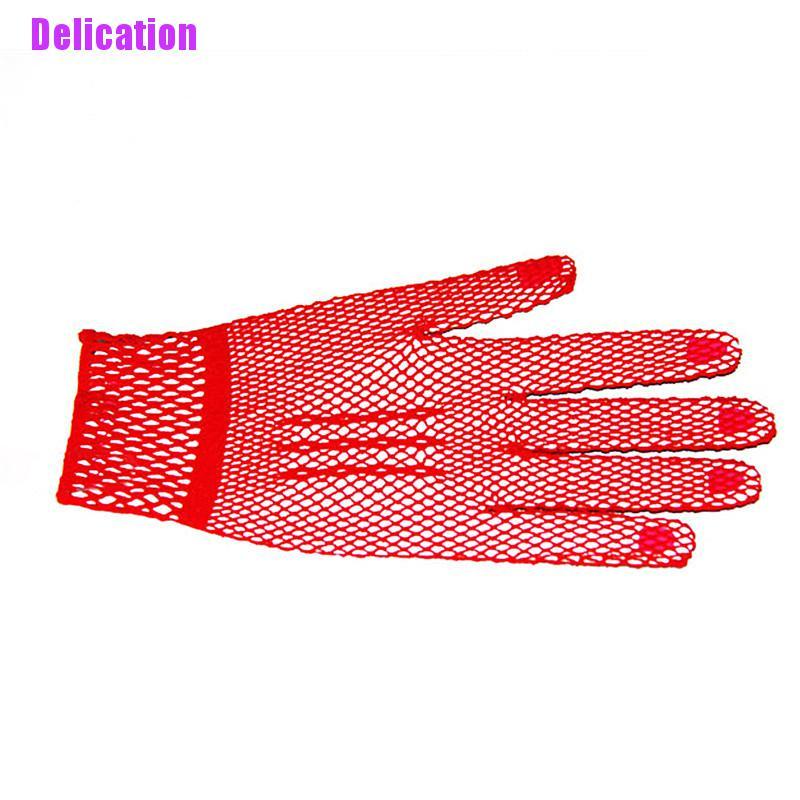 Găng Tay Xỏ Ngón Phối Ren Quyến Rũ Thời Trang Dành Cho Nữ