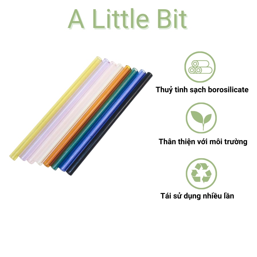 Ống hút Thủy Tinh - A Little Bit VN