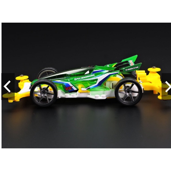 Mô hình xe đua lắp ráp chạy bằng pin Mini 4WD RAY SPEAR (VZ CHASSIS) [] 18099 TAMIYA