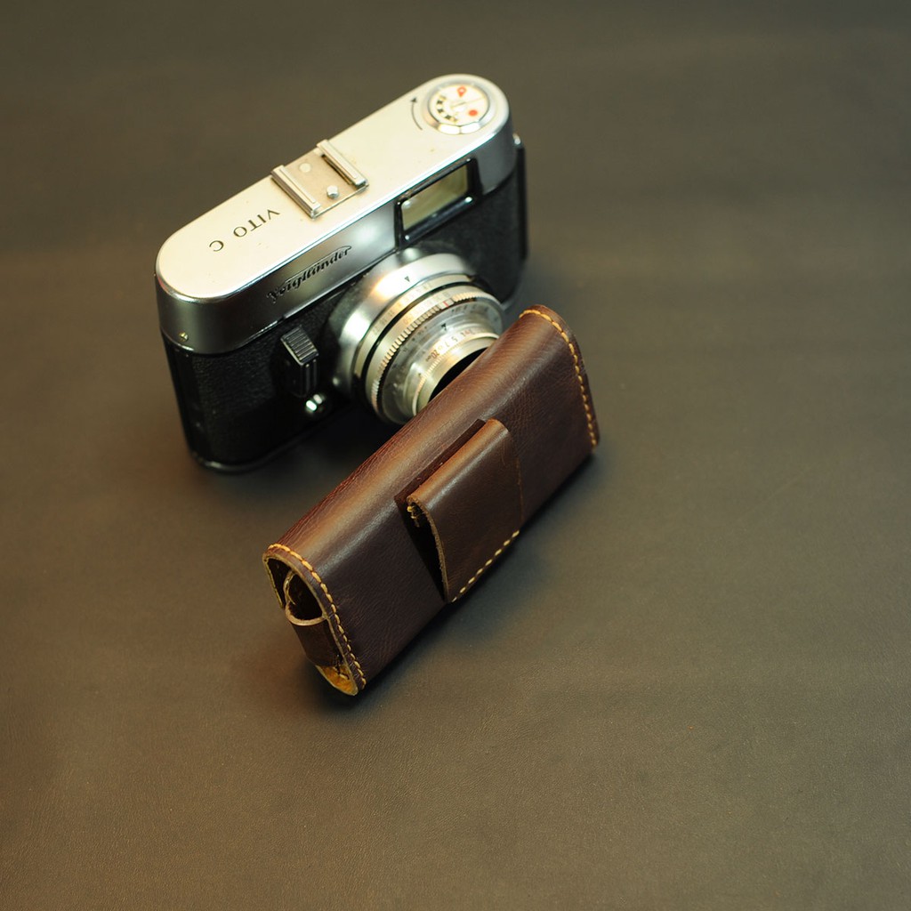 Bao da đeo hông cho Nokia 8800, 6700 - Bao da Handmade Mino Crafts VI142