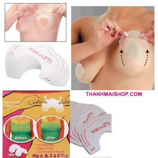 combo 10 miếng dán nâng ngực đẹp