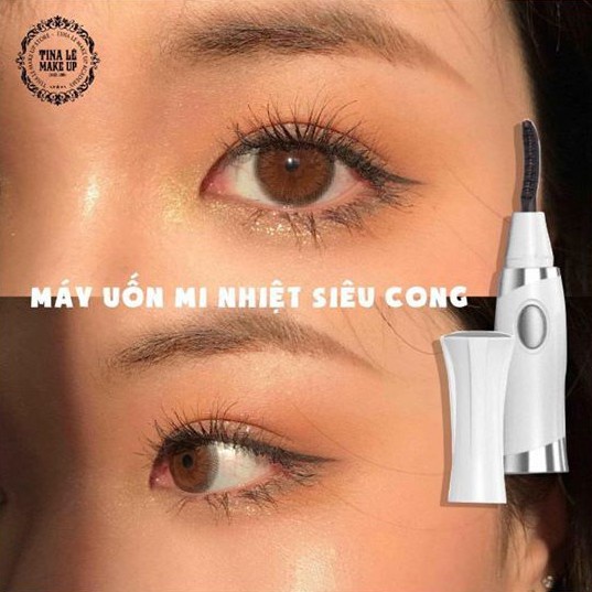 KẸP MI NHIỆT SIÊU CONG/ Máy uốn mi nhiệt cong từ sợi mi góc mắt đến sợi mi đuôi mắt