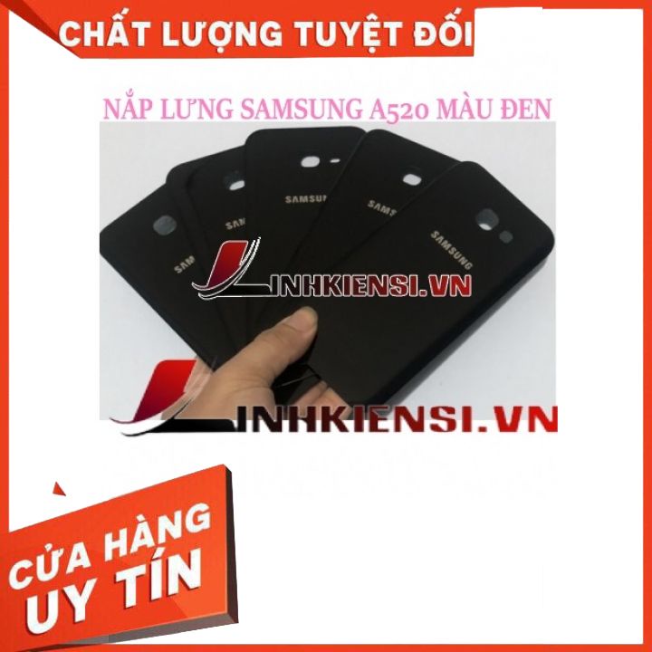 NẮP LƯNG SAMSUNG A520 MÀU ĐEN⚡GIÁ RẺ TỤT QUẦN⚡ ZIN CAO CẤP, XỊN SÒ, ĐẸP, KUTE