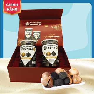 Hộp Quà Tặng Tỏi Kim Cương 600g - Hộp quà biếu sang trọng, tốt cho sức khỏe, phù hợp dành tặng người thân, đối tác