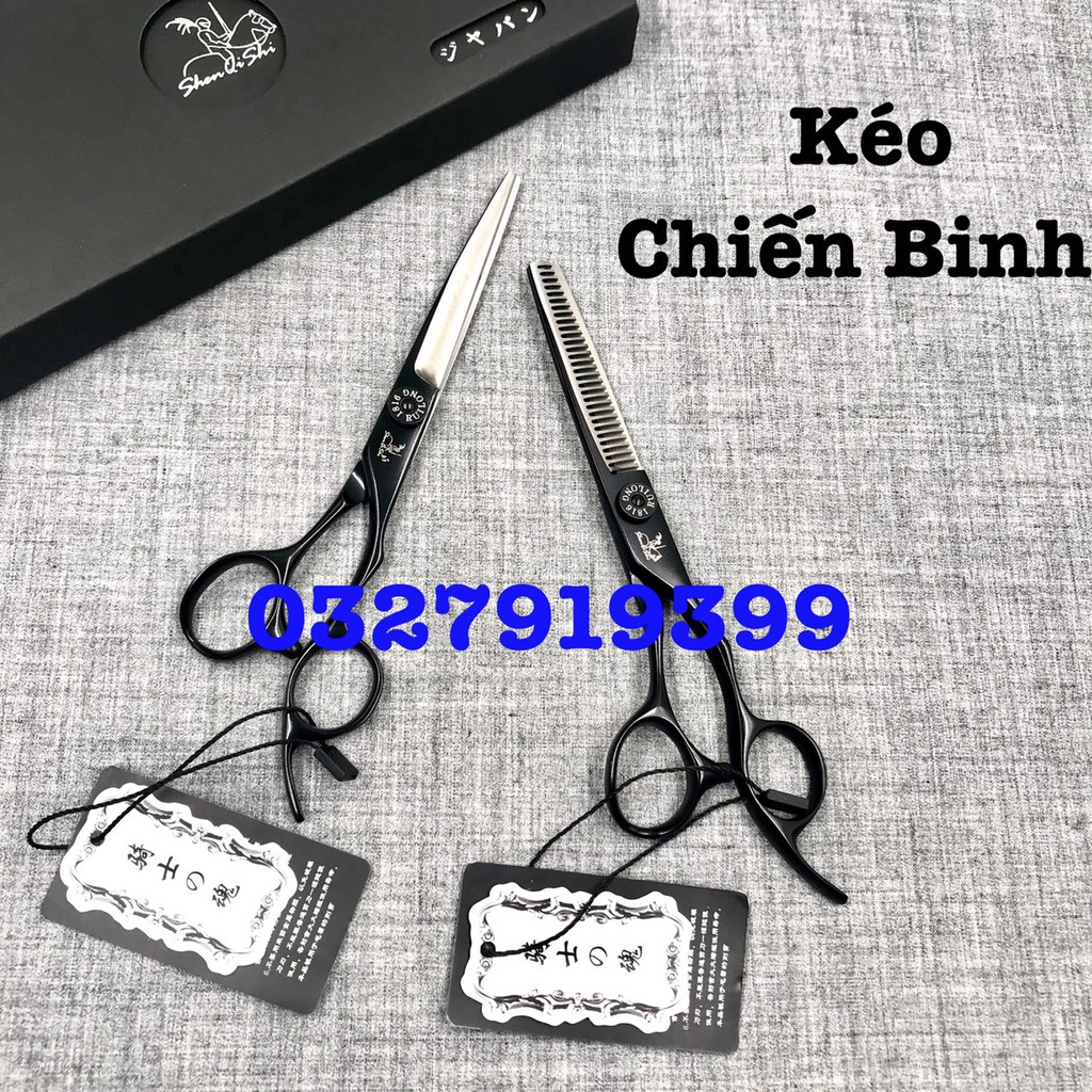 ✅Free Ship✅ Kéo cắt tóc cao cấp Nhật ShenShi - Kéo Chiến Binh 6.0