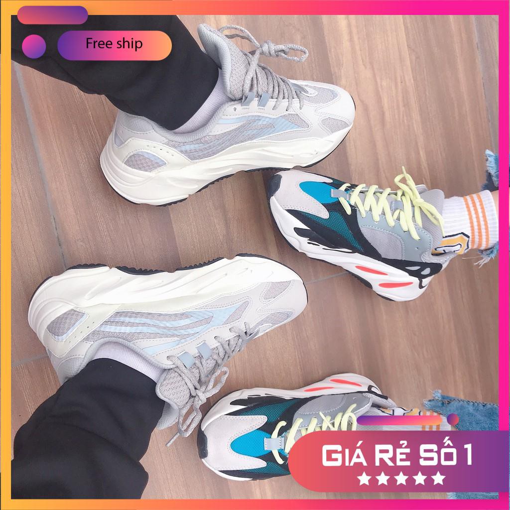 [ Freeship - Xả kho ] Giày thể thao y700 nam nữ, Giày thể thao phản quang nam nữ, Giày sneaker