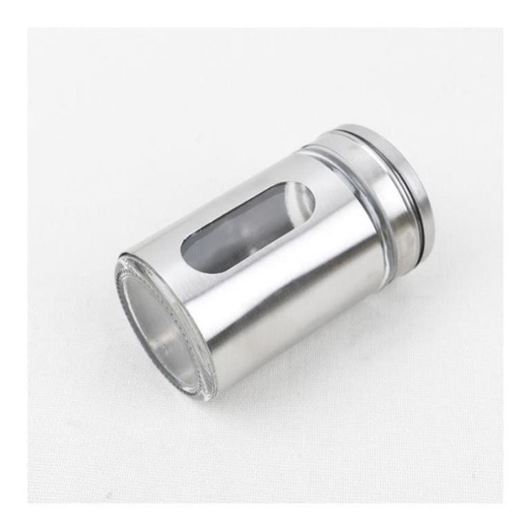 ⚡Siêu Rẻ⚡Lọ Đựng Hạt Tiêu, Tăm, Gia Vị Cao Cấp Cho Hũ Thuỷ Tinh Bọc Inox 304 Chịu Va Đập