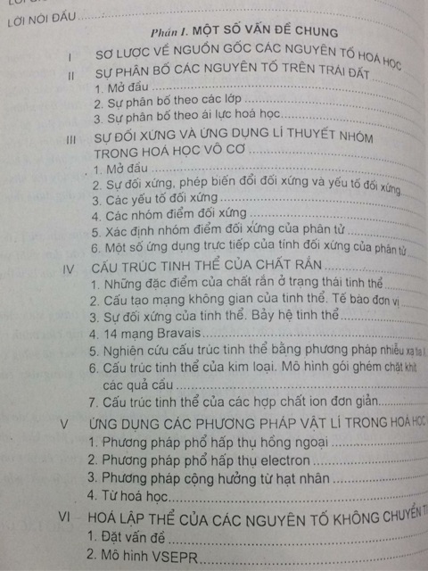 Sách - Hoá học Vô cơ Quyển 1: Các nguyên tố s và p