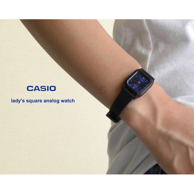 Đồng hồ nữ dây nhựa Casio Anh Khuê LQ-142 LQ-142E-2ADF