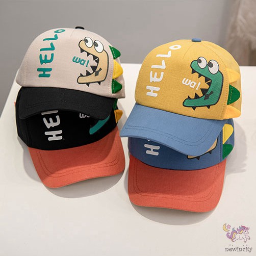 Mũ Lưỡi Trai Thiết Kế Hình Khủng Long Đáng Yêu Cho Bé Trai Và Bé Gái