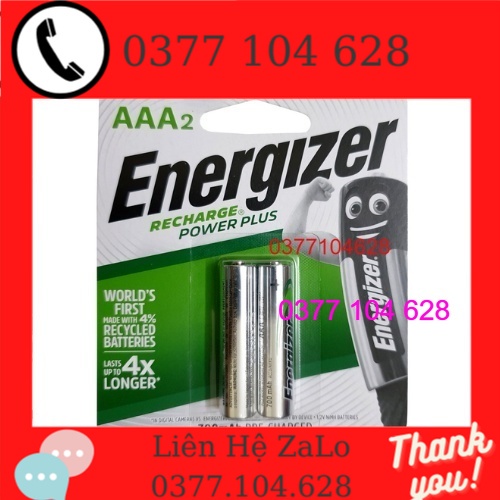 PIN SẠC AA, AAA ENERGIZER 2300mah, 2000mah, 700mah