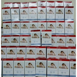 Giấy in canon kp108 hàng chính hãng sử dụng cho máy canon selphy cp910,cp1000,cp1300.....