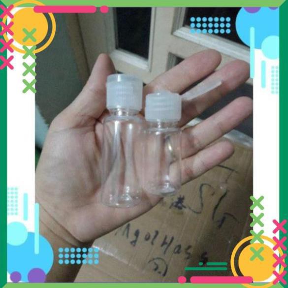 Chai Chiết Mĩ Phẩm ❤ RẺ VÔ ĐỊCH ❤ [20ml,30ml] Chai lọ nhựa pet nắp bật chiết mỹ phẩm , phụ kiện du lịch