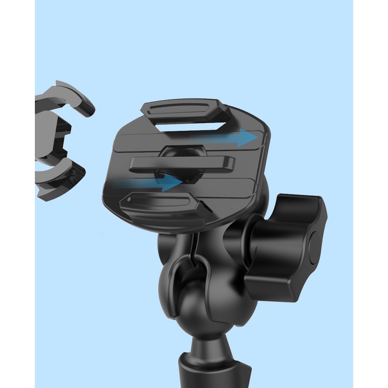 Mount đế gắn GoPro lên kính chiếu hậu xe máy Telesin - Phụ Kiện cho GoPro, Sjcam, Yi Action, Osmo Action