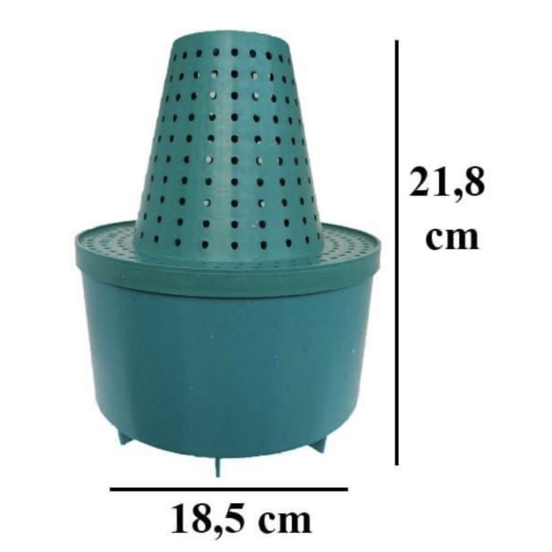 Cốc điều hòa sinh trưởng hoa lan - size lớn 18.5cm