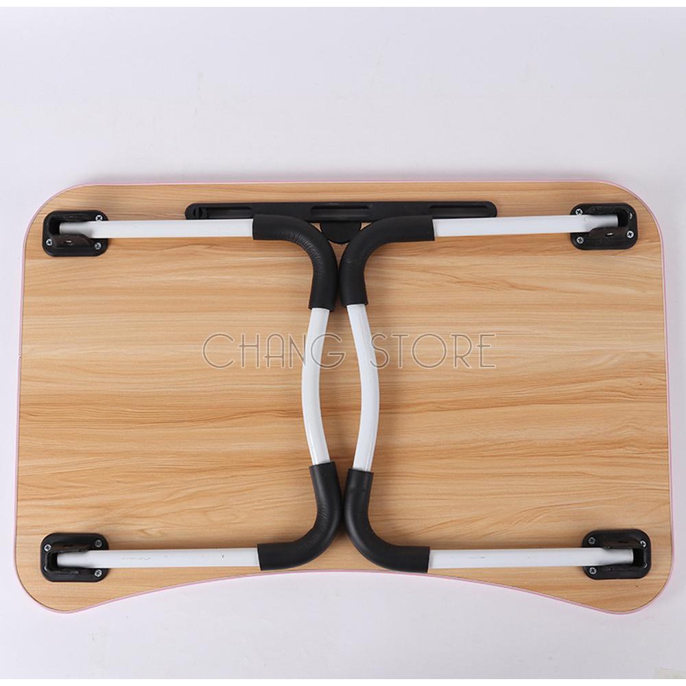 Bàn gấp nhỏ gọn thông minh có khe cắm Ipad, điện thoại cho học sinh, sinh viên, công chức, các bé mẫu giáo | BigBuy360 - bigbuy360.vn