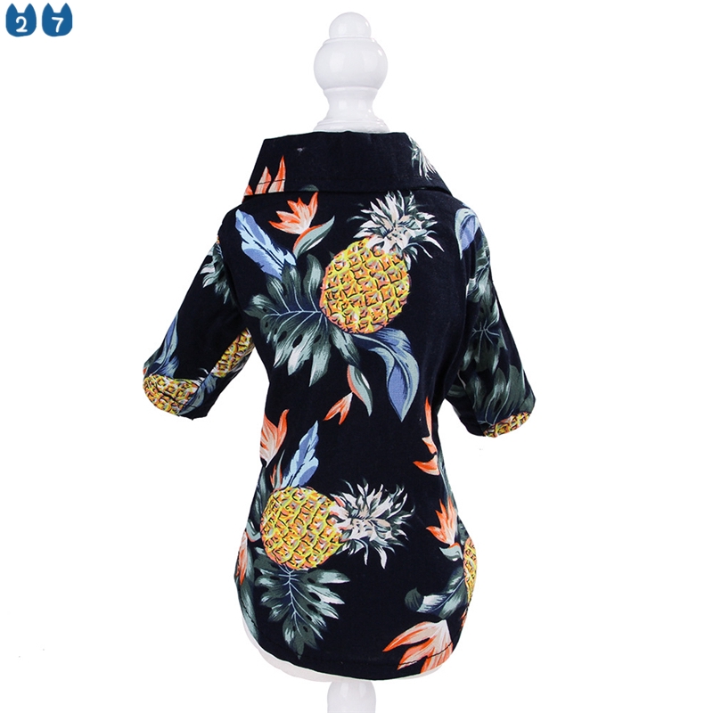 Áo thun in họa tiết Hawaii cho cún cưng 27