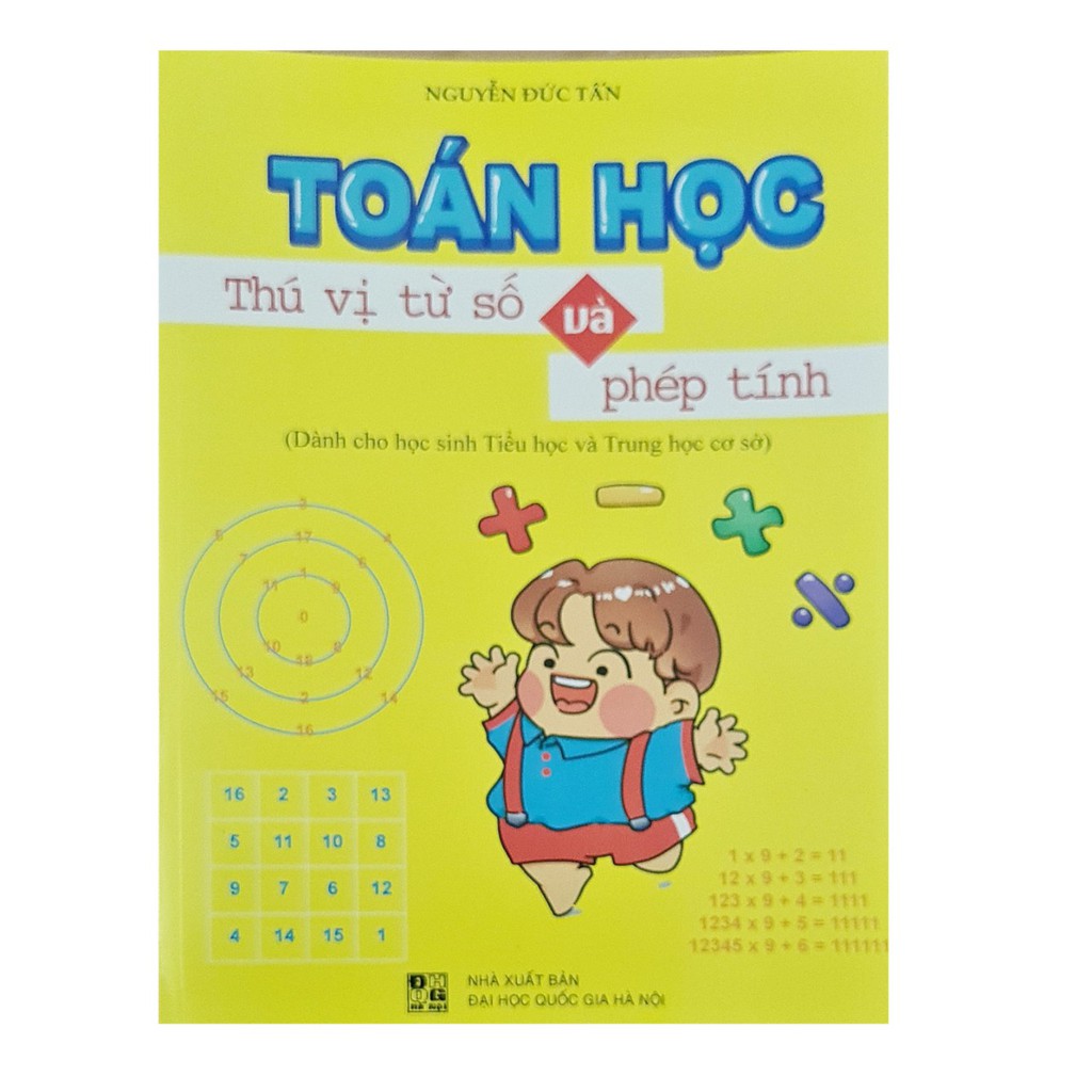 Sách - Toán học thú vị từ số và phép tính( dành cho học sinh tiểu học và trung học cơ sở)