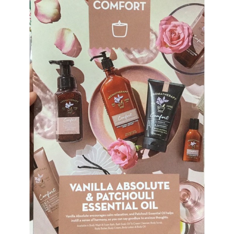 Gel & Cream tắm Bath and Body works dòng aromatheraphy