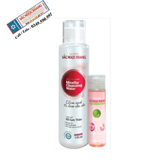 Nước tẩy trang Sắc Ngọc Khang (Mua 1 tặng 1)